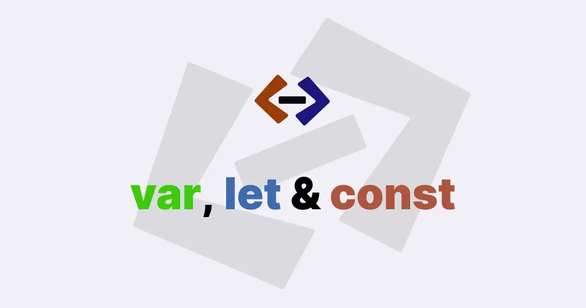 What is the difference between let, var, and const in JavaScript?