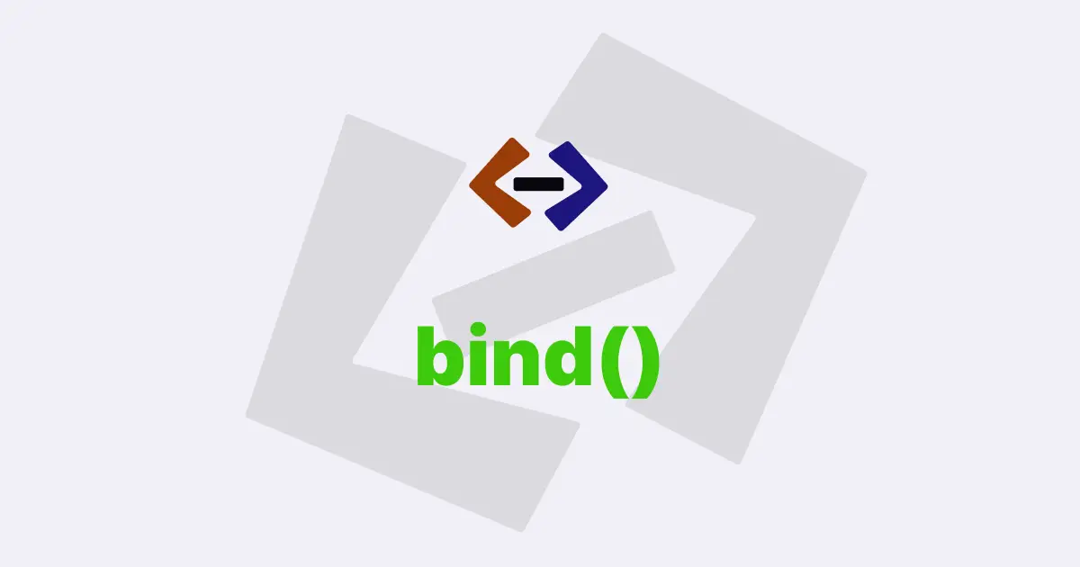 What is the use of the bind() method in JavaScript?