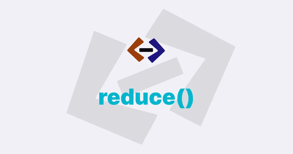 What is the use of the reduce() method in JavaScript?