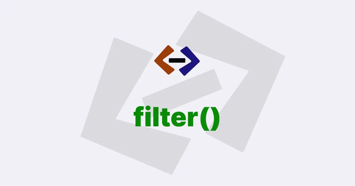 What is the use of the filter() method in JavaScript?