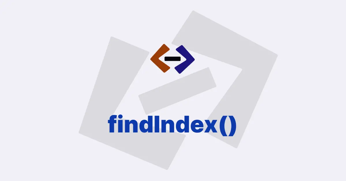 How do you use the findIndex() method in JavaScript?