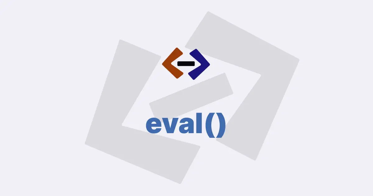 What is the use of the eval() function in JavaScript?