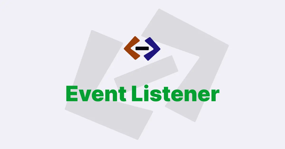 How do you add event listeners in JavaScript?