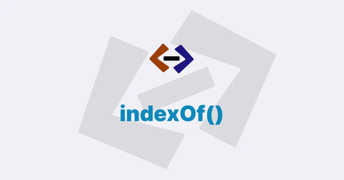 What is the use of the indexOf() method in JavaScript?