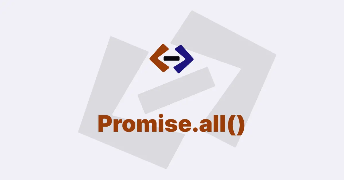 How do you use Promise.all() in JavaScript?