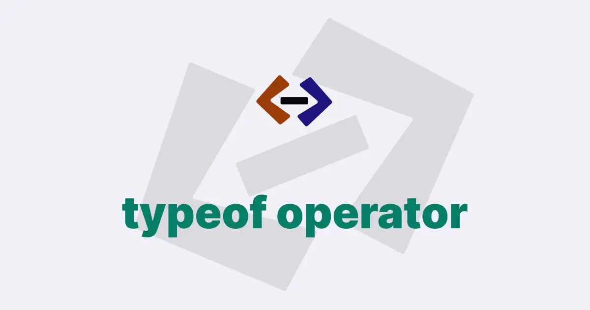 How do you use the typeof operator in JavaScript?