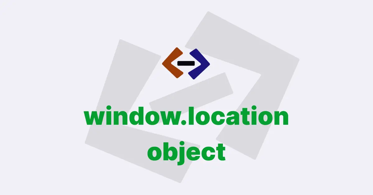 What is the use of the window.location object in JavaScript?