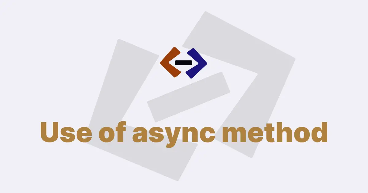 What is the use of the async function in JavaScript?