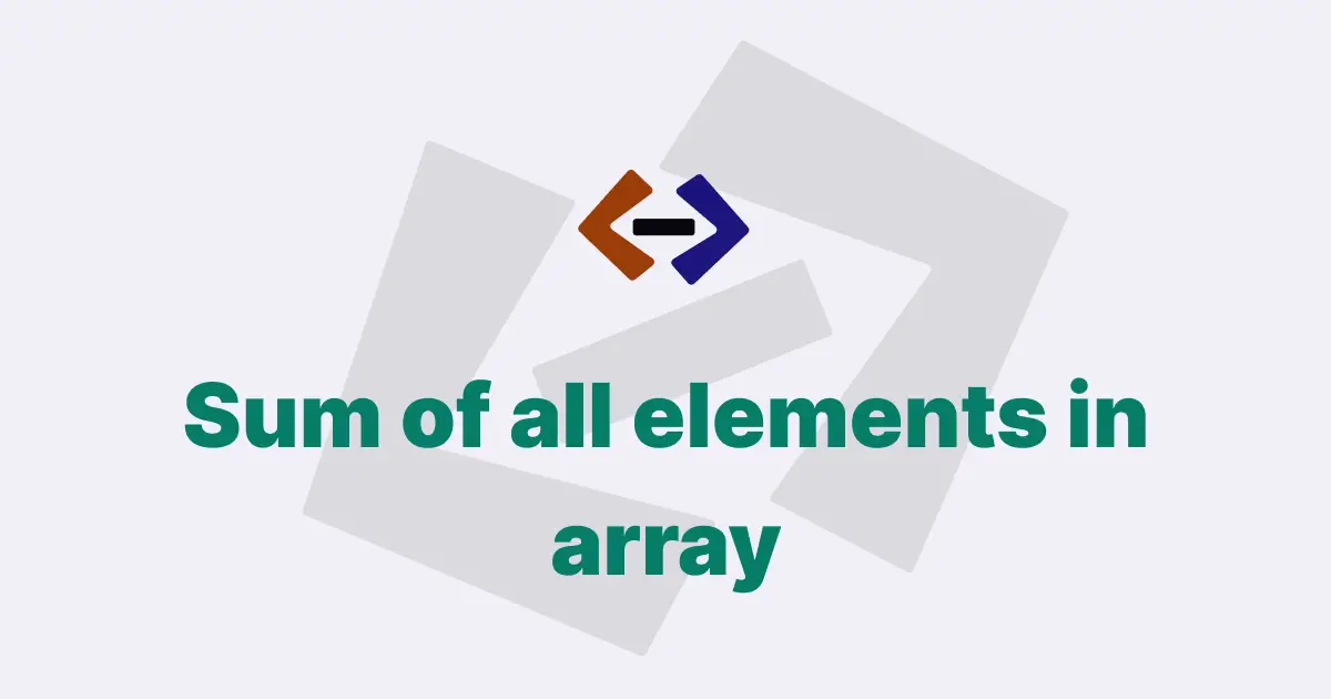 One-liner to find the sum of an array of numbers in JavaScript